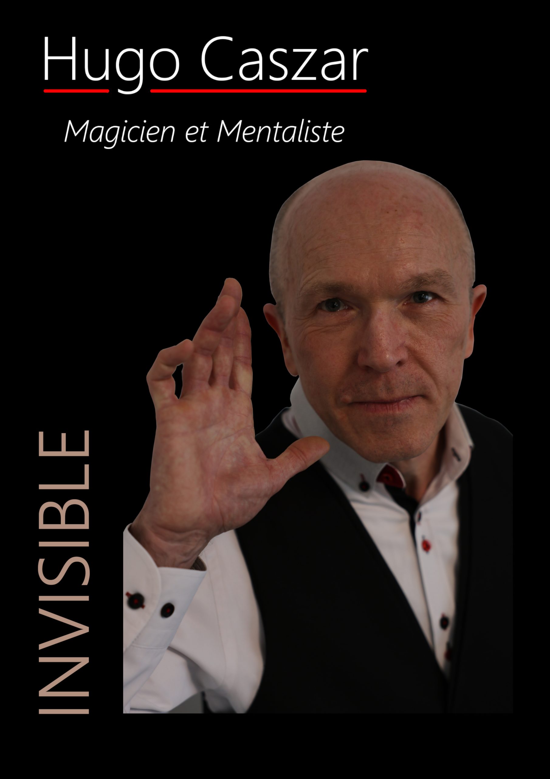 Affiche "INVISIBLE" Hugo CASZAR